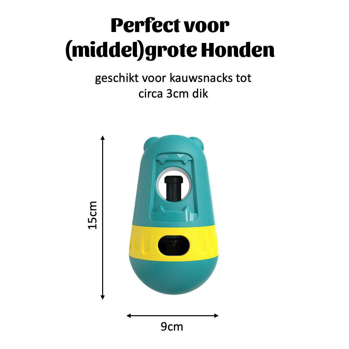 Sterke 2-in-1 bullepeeshouder