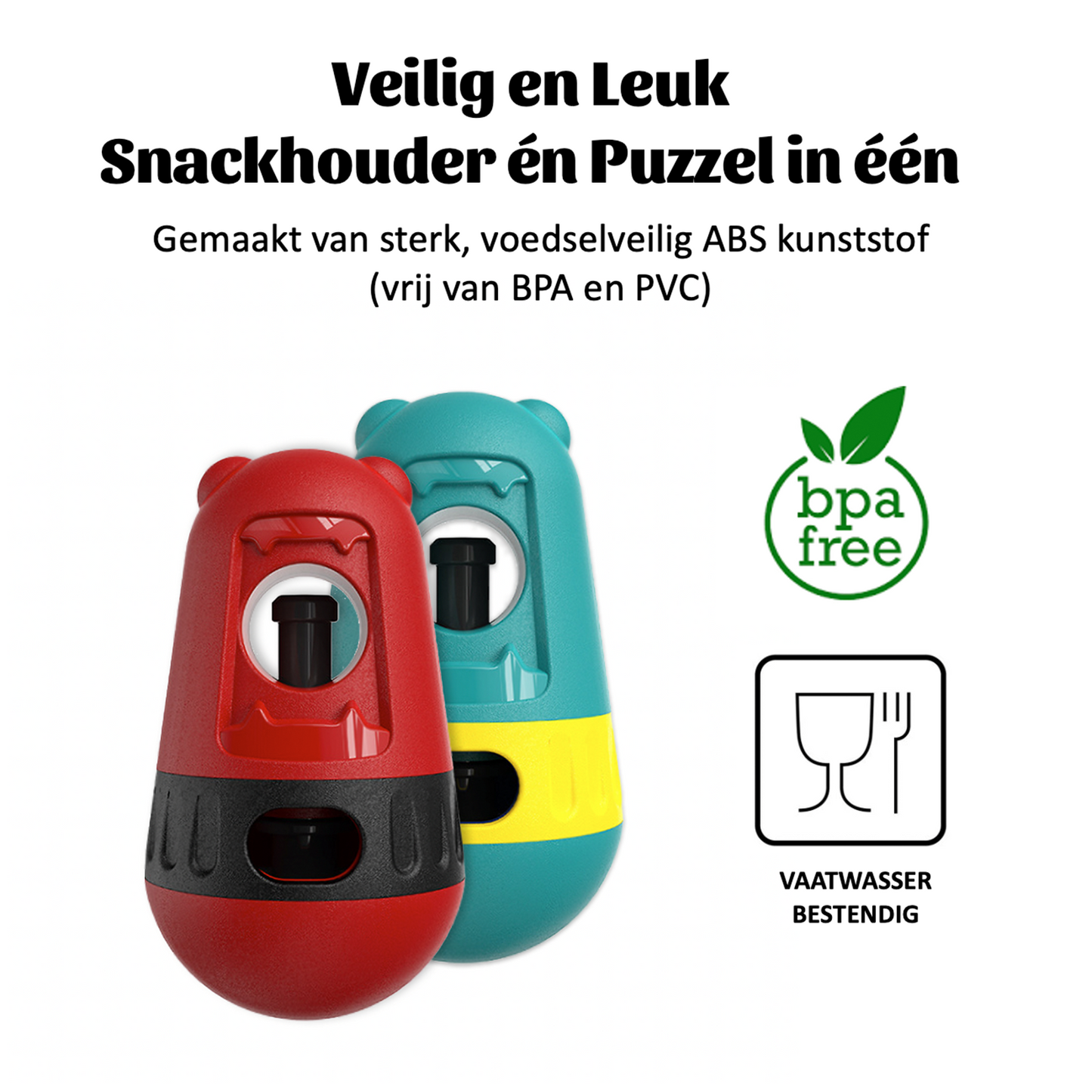 Sterke 2-in-1 bullepeeshouder