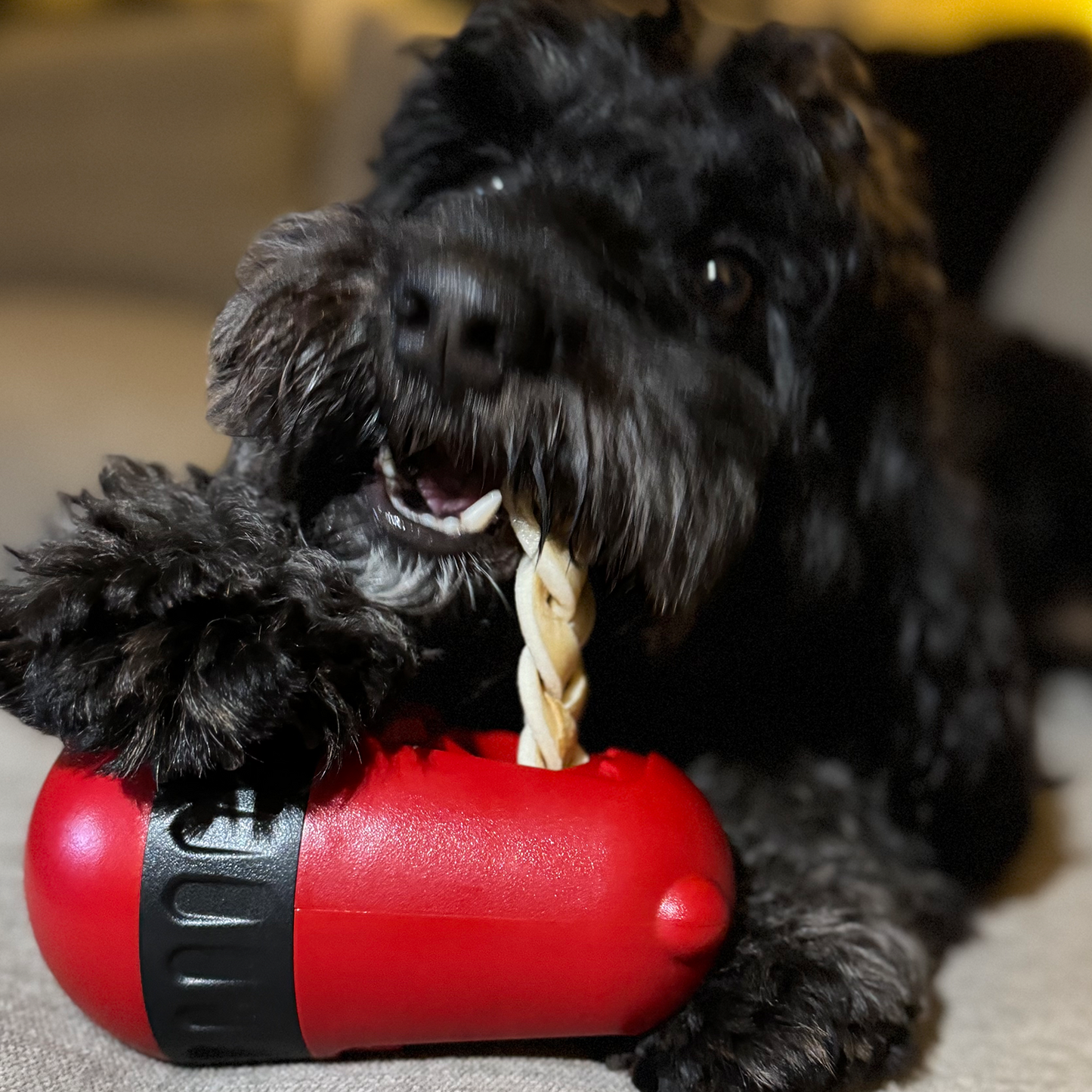 Gevlochten Buffelhuid