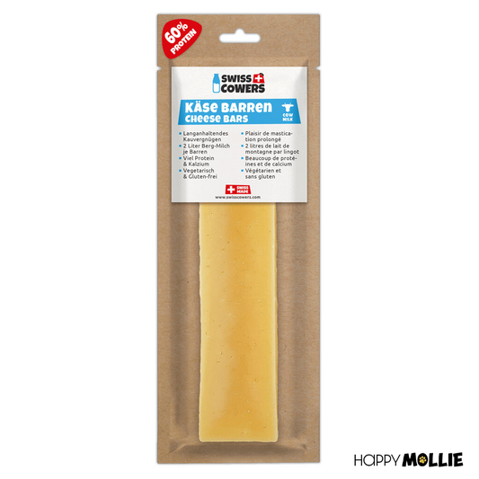 SwissCowers® Kaasstaaf (YAK 2.0) met Probiotica, Naturel - Maat L