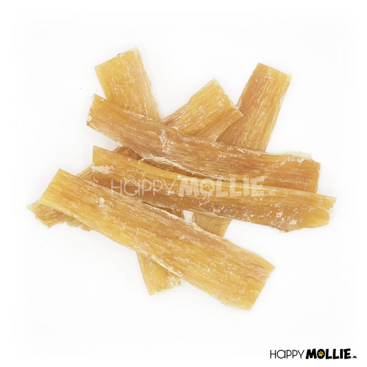 Rundernekspier (geelhaar) gezaagd