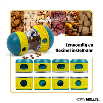 Slowfeeder en beloningsspeeltje, 2-in-1